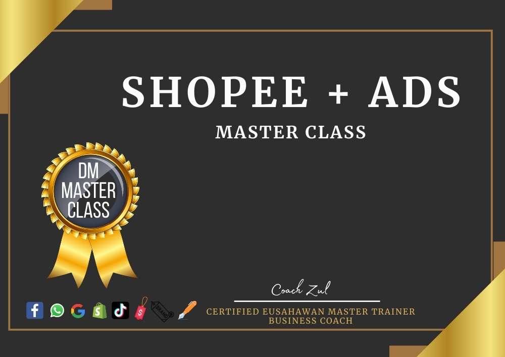 Shopee master Class