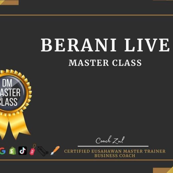 master class berani live!