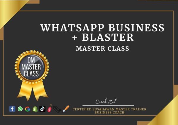master class whatsapp