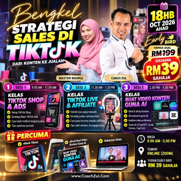Kelas Strategi Sales Di TikTok